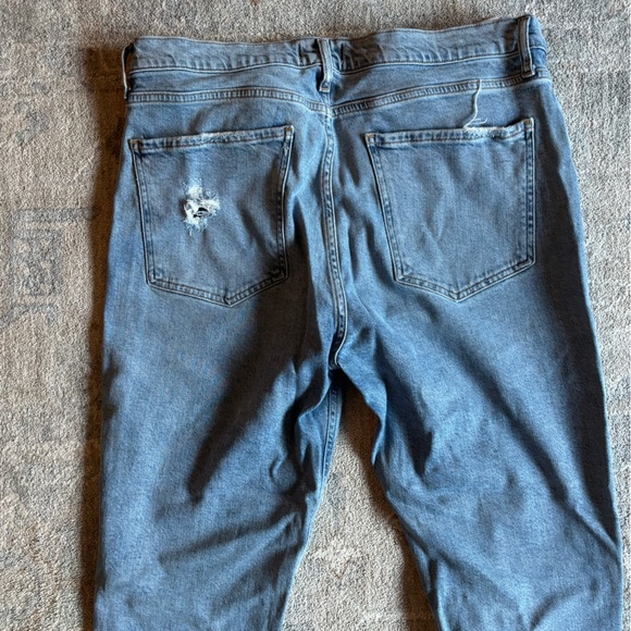 Agolde straight leg Jean with ripped hem - Picture 5 of 6
